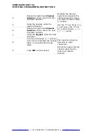 Предварительный просмотр 4 страницы Icom IC-M802 Programming Instructions