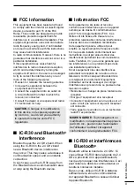 Предварительный просмотр 3 страницы Icom IC-R30 Basic Manual