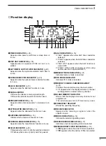 Предварительный просмотр 7 страницы Icom IC-R75 Instruction Manual