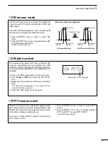 Предварительный просмотр 19 страницы Icom IC-R75 Instruction Manual