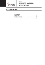 Предварительный просмотр 147 страницы Icom iC- r8500 Service  Manual Addendum