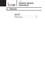 Предварительный просмотр 177 страницы Icom iC- r8500 Service  Manual Addendum