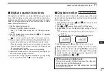 Предварительный просмотр 61 страницы Icom IC-V82 Instruction Manual