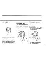 Preview for 3 page of Icom IC-W21AT Instruction Manual