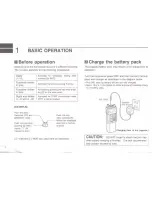 Preview for 4 page of Icom IC-W2A Instruction Manual