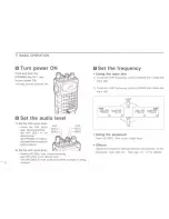 Preview for 6 page of Icom IC-W2A Instruction Manual