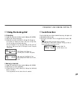 Предварительный просмотр 19 страницы Icom IC-W32A Instruction Manual