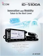 Preview for 1 page of Icom ID-5100A Brochure & Specs