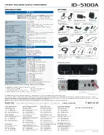 Preview for 4 page of Icom ID-5100A Brochure & Specs