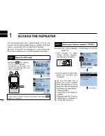 Предварительный просмотр 18 страницы Icom ID-51A Basic Instructions