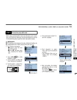 Preview for 41 page of Icom ID-51A Basic Instructions