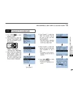 Предварительный просмотр 43 страницы Icom ID-51A Basic Instructions