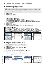 Предварительный просмотр 40 страницы Icom ID-52A Basic Manual