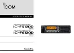 Preview for 1 page of Icom iF5120D Series Instruction Manual