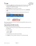 Preview for 3 page of Icom IP100H Quick Manual
