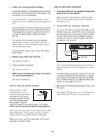 Preview for 19 page of ICON Health & Fitness NordicTrack A.C.T User Manual