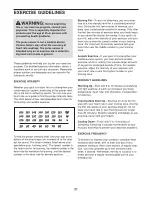 Preview for 21 page of ICON Health & Fitness NordicTrack A.C.T User Manual