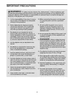 Preview for 3 page of ICON Health & Fitness NTEL71215.0 User Manual
