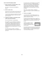 Предварительный просмотр 21 страницы ICON Health & Fitness NTEL71215.0 User Manual