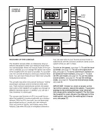 Предварительный просмотр 12 страницы ICON Health & Fitness NTL15809.2 User Manual