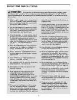 Preview for 3 page of ICON Health & Fitness PRO-FORM 590 LT User Manual