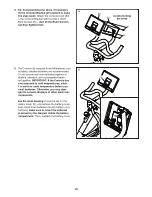 Preview for 14 page of ICON Health & Fitness PRO-FORM Le Tour de France CBC User Manual