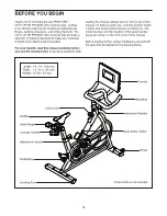 Предварительный просмотр 4 страницы ICON Health & Fitness PRO-FORM Le Tour de France CSC User Manual