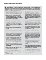 Preview for 3 page of ICON Health & Fitness PRO-FORM POWER 595i User Manual