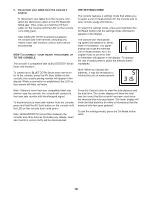 Preview for 18 page of ICON Health & Fitness PRO_FORM 310 CSX User Manual