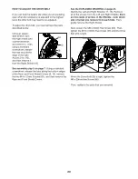 Preview for 20 page of ICON Health & Fitness PRO_FORM 310 CSX User Manual