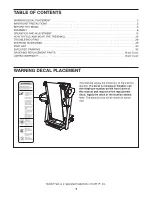 Preview for 2 page of ICON IP NordicTrack REFLEX 8500 PRO User Manual