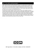 Preview for 8 page of ICON 58117 Owner'S Manual & Safety Instructions