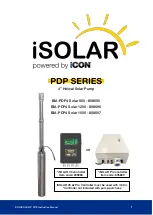 ICON iSOLAR PDP Series Manual preview