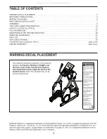 Предварительный просмотр 2 страницы ICON NordicTrack FREESTRIDE TRAINER FS9i User Manual