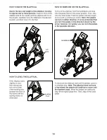 Preview for 14 page of ICON NordicTrack FREESTRIDE TRAINER FS9i User Manual