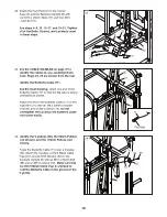 Preview for 18 page of ICON PRO-FORM CARBON SMITHRACK User Manual