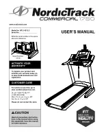 ICON Solarium COMMERCIAL 1750 User Manual preview