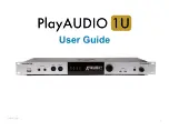 Preview for 1 page of iConnectivity PlayAUDIO 1U User Manual