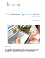 iControl Technicolor TCA200 Quick Start Manual preview