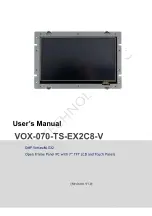 ICOP Technology VOX-070-TS-EX2C8-V User Manual preview