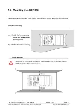 Предварительный просмотр 22 страницы ICP DAS USA ALX-9000 Series User Manual