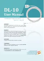 ICP DAS USA DL-10 User Manual preview