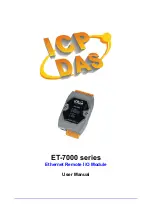 ICP DAS USA ET-7000 series User Manual preview