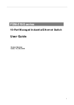 ICP DAS USA FSM-510G series User Manual preview