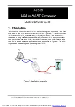 Preview for 1 page of ICP DAS USA I-7570 Quick Start User Manual