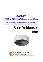 ICP DAS USA iCAM-771 User Manual preview