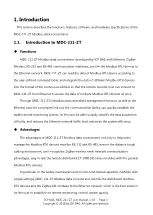 Предварительный просмотр 4 страницы ICP DAS USA MDC-211-ZT User Manual