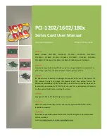 Preview for 1 page of ICP DAS USA PCI-1202 Series User Manual