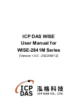 ICP DAS USA WISE-75 M Series User Manual preview