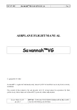 ICP Savannah VG Flight Manual preview